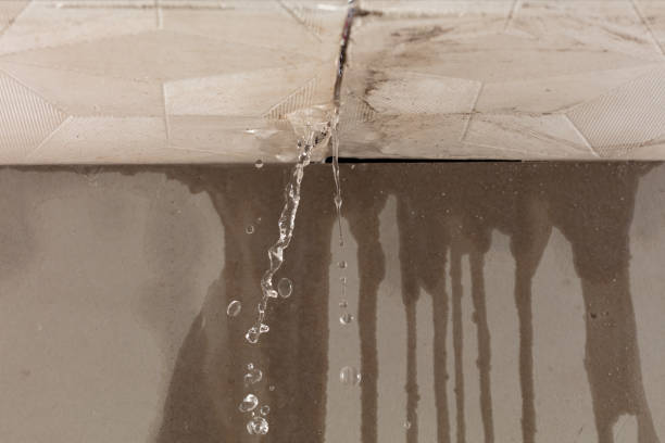Professional Sewage Cleanup technician working in Lisbon, ME